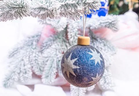 Creative diy craft hobby. Making handmade craft christmas ornaments and bal.. Stock Photos