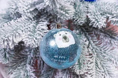 Creative diy craft hobby. Making handmade craft christmas ornaments and bal.. Stock Photos