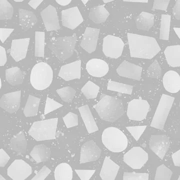 Creative doodle art seamless pattern with different shapes and textures. Hand Stock Illustration