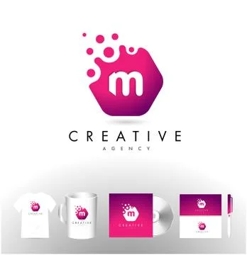 Creative Dots Logo Design Stock-Illustration