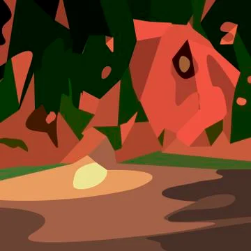 Creative drawing art seamless pattern Stock Illustration