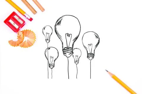 Creative drawing Stock Illustration