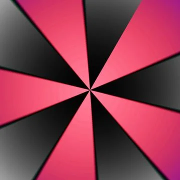 Creative dynamic circular double color neon pink,red abstract background Stock Illustration