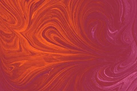 Creative ebru background with abstract acrylic painted marbling texture. Stock Photos