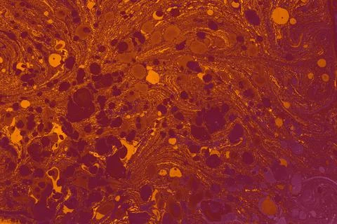 Creative ebru background with abstract acrylic painted marbling texture. Stock Photos