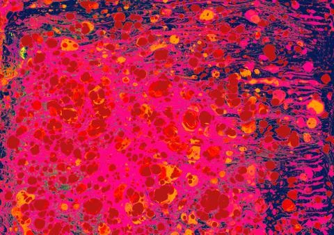 Creative ebru maarbling background texture  with abstract paint. Foto stock