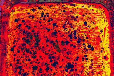Creative ebru maarbling background texture  with abstract paint. Foto stock