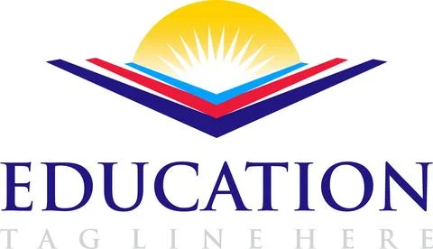 Creative education logo icon design, vector illustration Stockillustratie