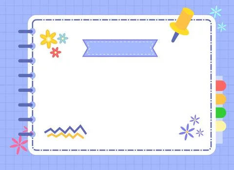 Creative Educational Graphic Designed for Student Reminders and Visual Info.. Stock Illustration