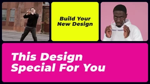 Creative effective multiscreen opener  After Effects	Stock