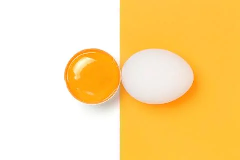 Creative with eggs Stock Photos