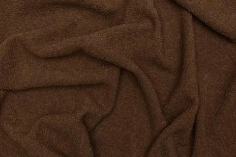 Creative empty cotton fabric with textile texture background Stock Photos