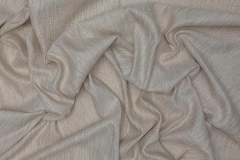 Creative empty cotton fabric with textile texture background Stock Photos