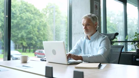 Creative entrepreneur typing on laptop Stock Footage 295181776