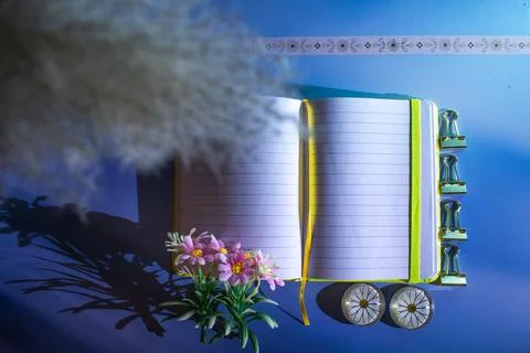 Creative Essentials: Where Ideas Bloom and Organize. Stock-Fotos