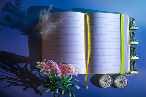Creative Essentials: Where Ideas Bloom and Organize. Foto stock