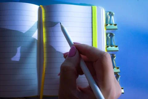 Creative Essentials: Where Ideas Bloom and Organize. Stock-Fotos