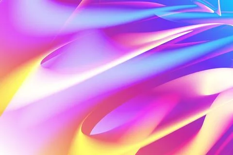 Creative exploration in harmonious fusion fluid wavy style contemporary イラスト素材
