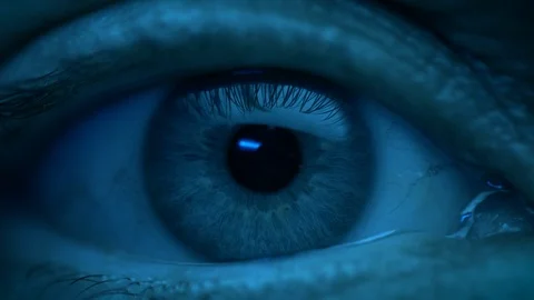 Creative eye looking for inspiration Stock Footage 126615215