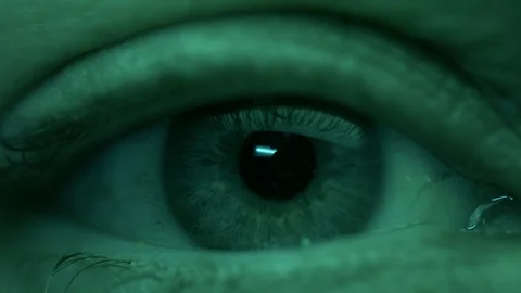Creative eye looking for inspiration Stock Footage 126615232