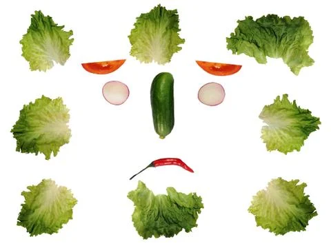 Creative face Stock Photos