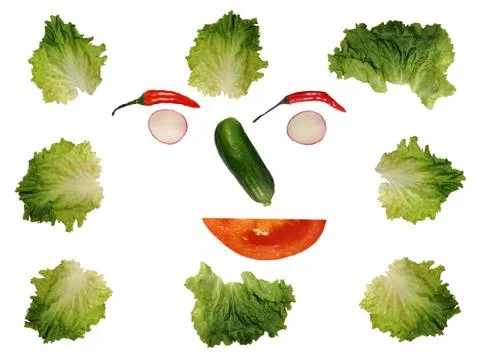 Creative face Stock Photos