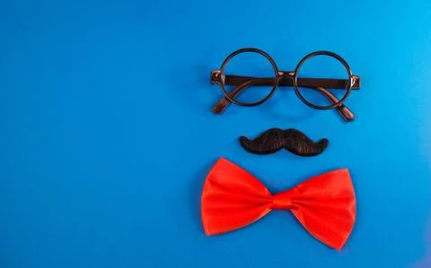 Creative Fathers Day flat lay Stock Photos