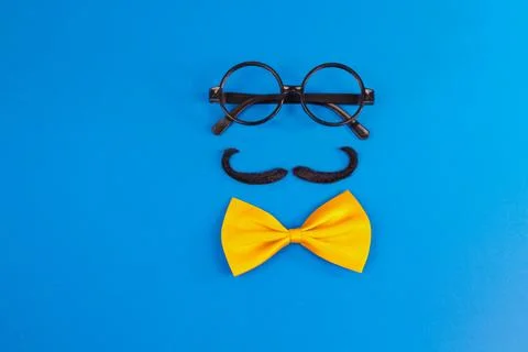 Creative Fathers Day flat lay Stock Photos