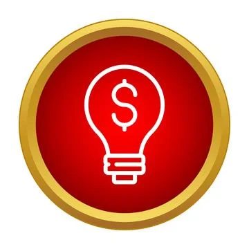 Creative financial idea generating money solution concept Stock Illustration