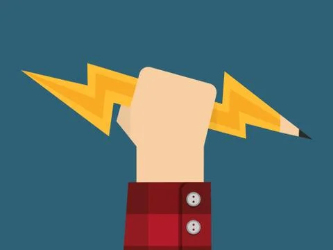 Creative Fist Stock Illustration