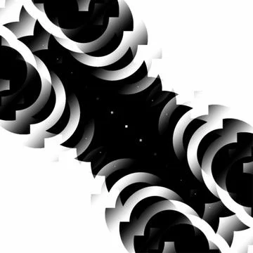 Creative Flashy Gradient Divided Surface Elements for Print and Digital App.. Stock Illustration