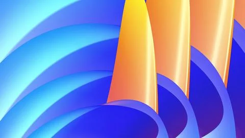 Creative flat abstract and modern stylish colorful liquid background design Stock Illustration