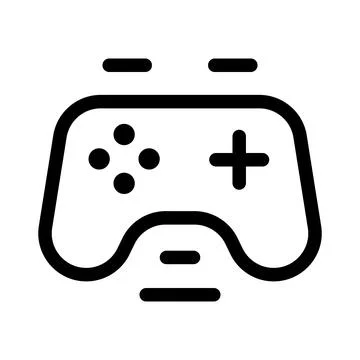 Creative flat game controller icon set for gaming, entertainment, and tech .. Иллюстрация