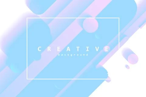 Creative flow shapes Stock Illustration
