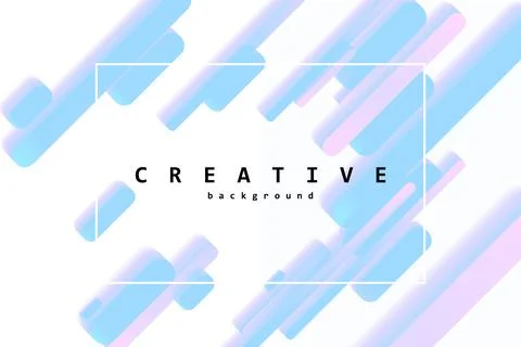 Creative flow shapes Stock Illustration