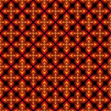 Creative flower design pattern vector Stock Illustration
