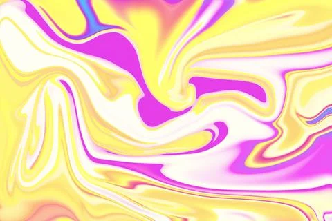 Creative fluid marbling texture abstract paint background Stock Illustration