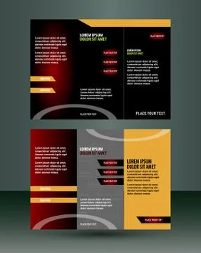 Creative Flyer design Stock Illustration