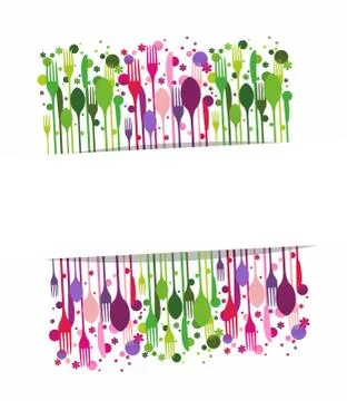 Creative food Stock Illustration