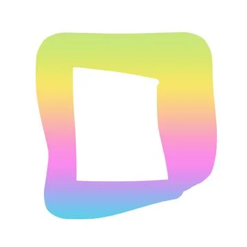 Creative frame. Gradient abstraction bright colorful watercolor. Textures for Stock Illustration