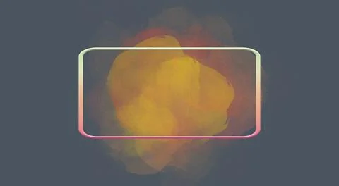 Creative frame for text. Abstract bright colorful watercolor. Textures for de Stock Illustration