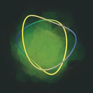 Creative frame for text. Abstract bright colorful watercolor. Textures for de Stock Illustration