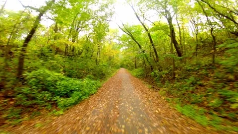 Creative Freestyle FPV Drone Pathway Fall 1 Stock Footage 140479796