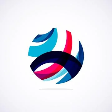 Creative geometric abstract background design Stock Illustration