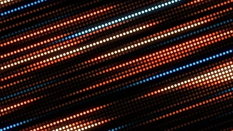 Creative geometric background in a technological style with colored spots Stock Footage 122234357