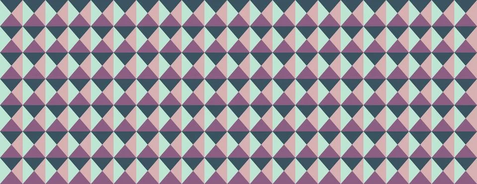 Creative geometric pattern with mosaic shapes and seamless design. Ideal for  Stock Illustration