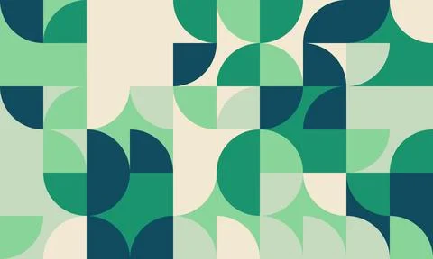 Creative geometric pattern with mosaic shapes and seamless design. Ideal for  Stock Illustration