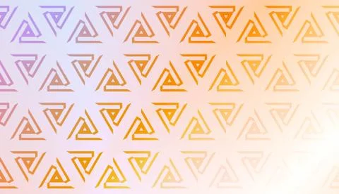 Creative geometric pattern with Soft Color Gradient Background. For Greeting  Stock Illustration