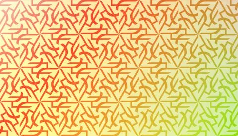 Creative geometric pattern with Soft Color Gradient Background. For Greeting  Stock Illustration