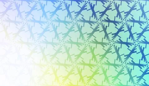 Creative geometric pattern with Soft Color Gradient Background. For Greeting  Stock Illustration